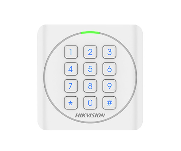【?？低旾C密碼門禁讀卡器】?？低旽IKVISION數(shù)字鍵盤門禁IC讀卡器DS-K1801MK